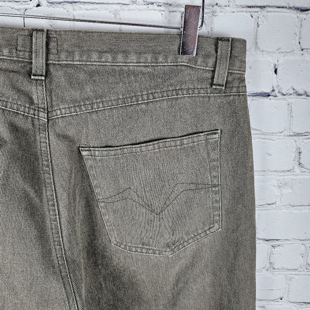 Versace Olive Green Men's Jeans